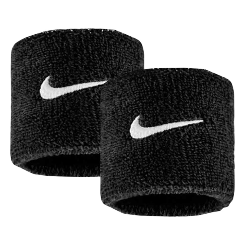 Imagen MUÑEQUERAS NIKE SWOOSH DOUBLE PACK 2 UNDS NEGRO
